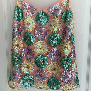 Women’s anthropology top with hand crafted embroidery
